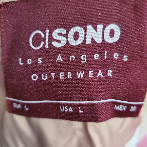 Cisono Hooded Quited Zippered Jacket w/ cinched waist - Picture 7 of 10